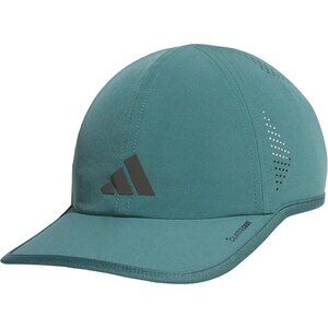 Adidas Mens Preloved Teal Green Black Superlite Lightweight Athletic Running Cap